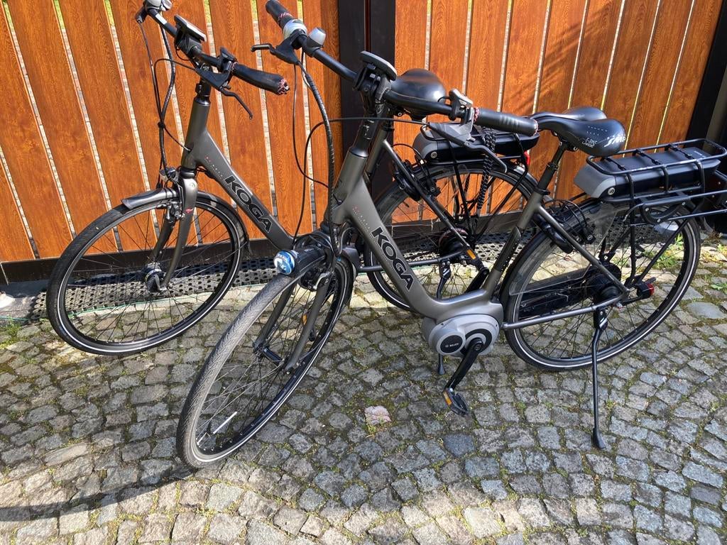 2 x Koga elektrische fietsen, Fietsen en Brommers, Ophalen, Gebruikt