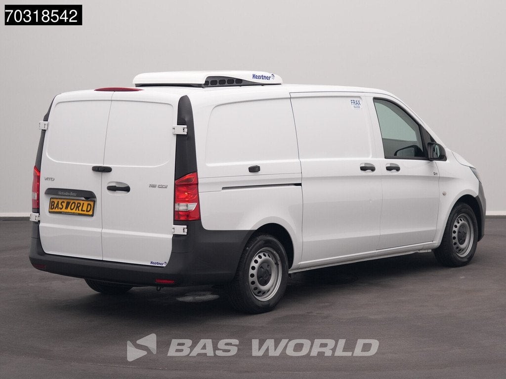 Mercedes Vito 116 Automaat L2H1 Kerstner 230v Stekker Airco, Autos, Camionnettes & Utilitaires, Achat, Euro 6, Entreprise, 3 places