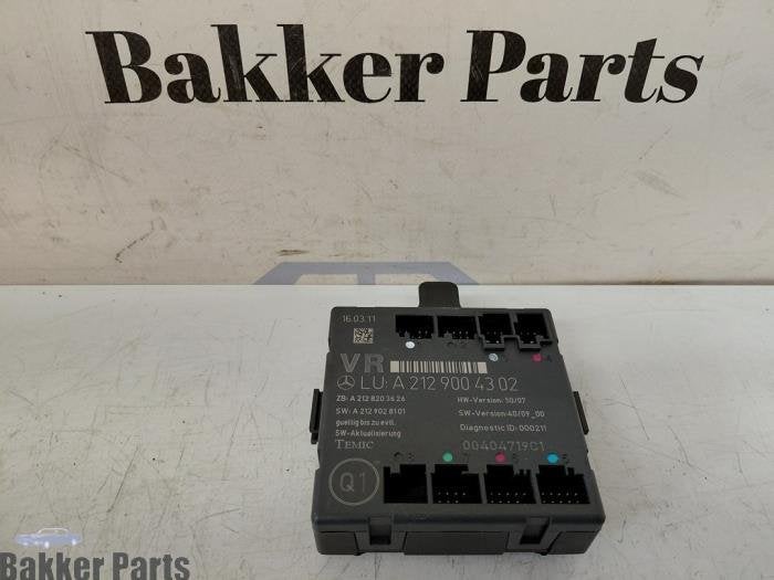 Module verrouillage central des portes d'un Mercedes E-Klass, -, 3 mois de garantie, Utilisé, -