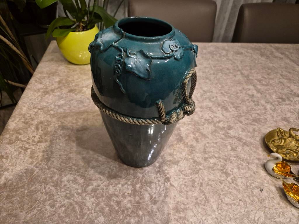 Vintage  keramische  bloemvaas, Huis en Inrichting, Woonaccessoires | Vazen, Ophalen of Verzenden