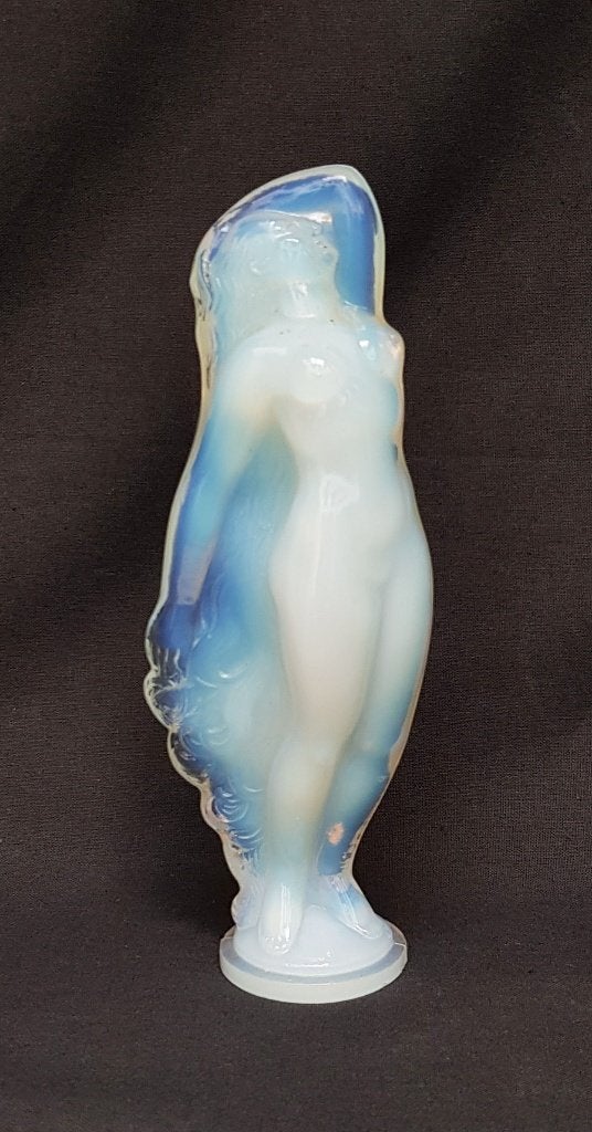 Sabino - Figurine Art Déco en verre opalescent., Antiquités & Art, Enlèvement ou Envoi