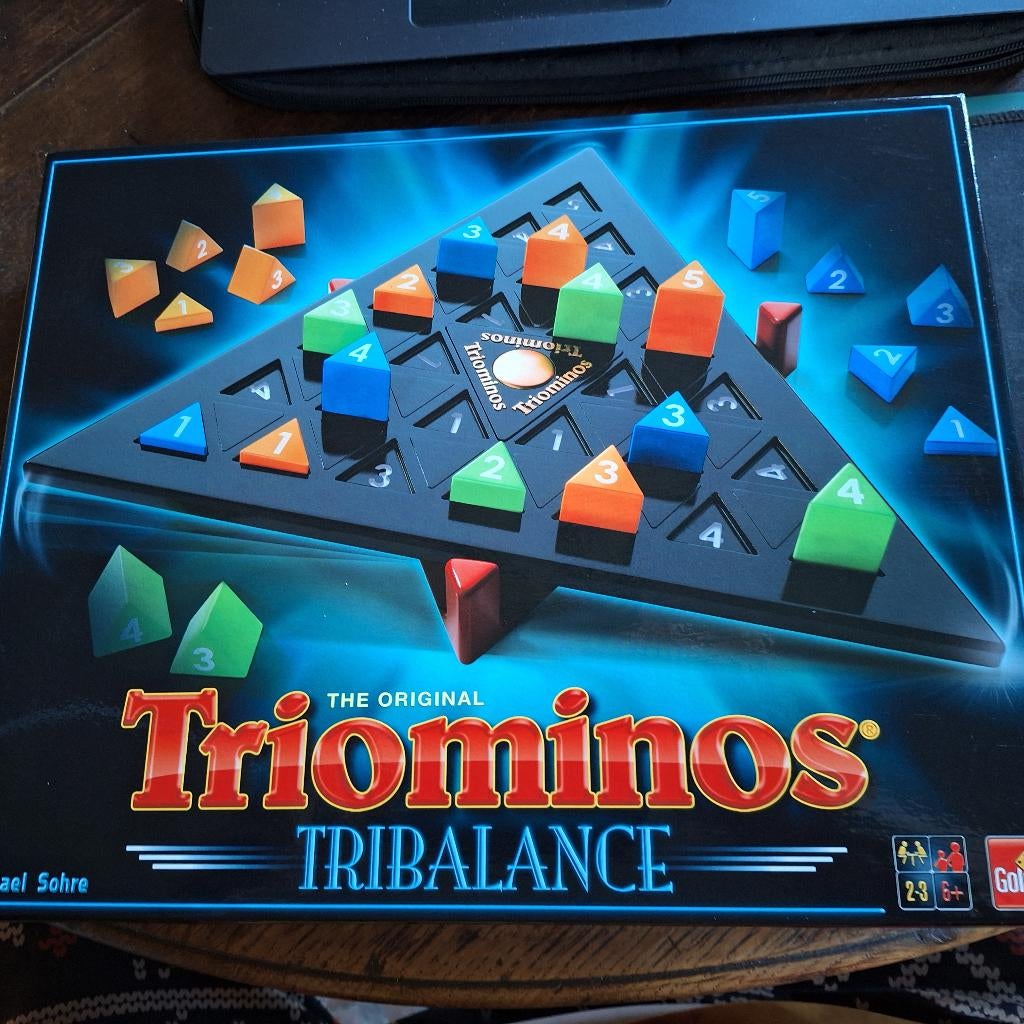 TRIOMINOS TRIBALANCE, Een of twee spelers, Verzenden, Zo goed als nieuw, Goliath