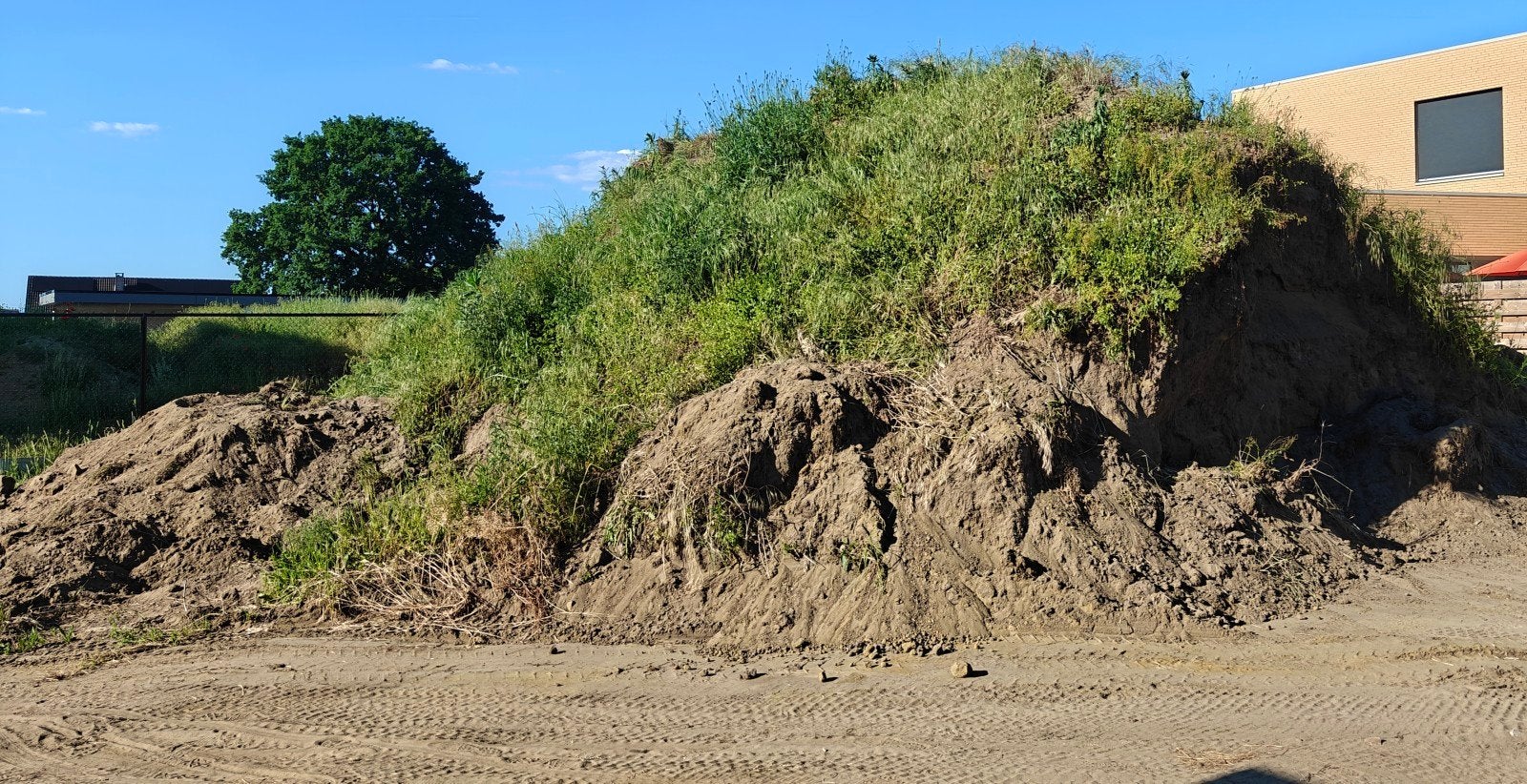 GRATIS Zwarte grond +- 90m3, Jardin & Terrasse, Sable, Enlèvement