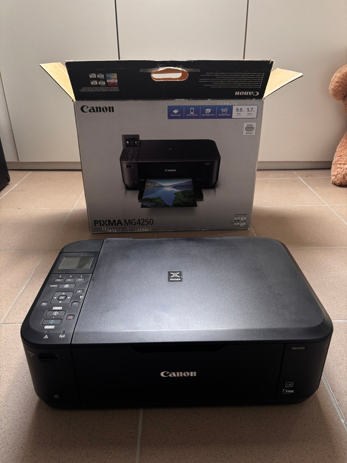 Canon PIXMA MG4250 All-in-One Printer, Computers en Software, Ophalen, Draadloos, Printer, Inkjetprinter