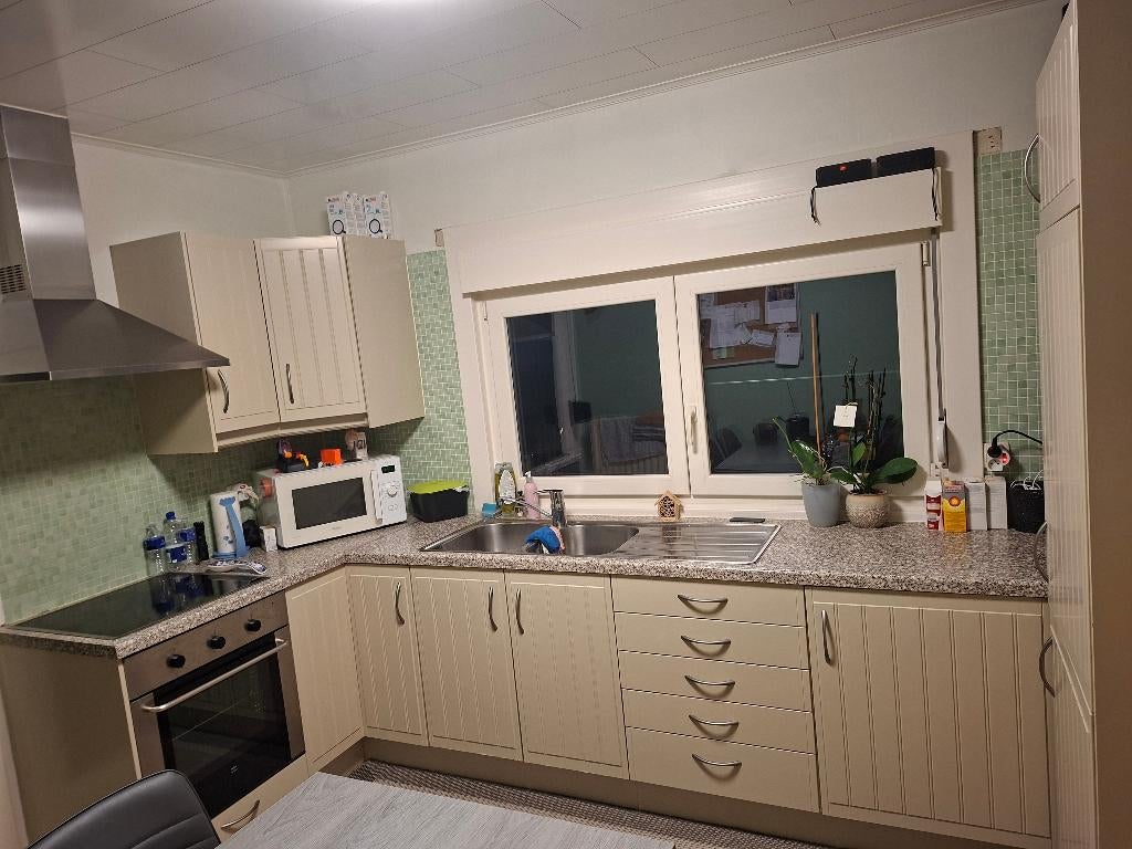 Keuken ikea, Huis en Inrichting, Ophalen, Gebruikt, Crème, U-keuken