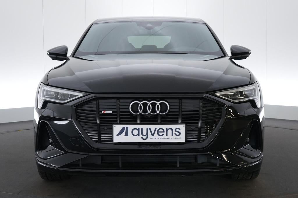 (2BHA397) AUDI E-TRON SPORTBACK, Auto's, Gebruikt, Parkeersensor, Zwart, Leder