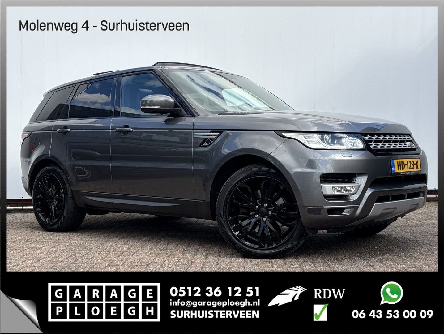 Land Rover Range Rover Sport 3.0 TDV6 HSE Dynamic Trekhaak P, Automaat, Bedrijf, Diesel, Startonderbreker