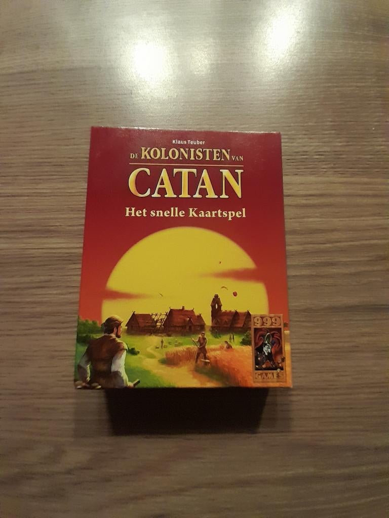 Kaartspel de Kolonisten van Catan, Ophalen of Verzenden, Zo goed als nieuw, 999 Games