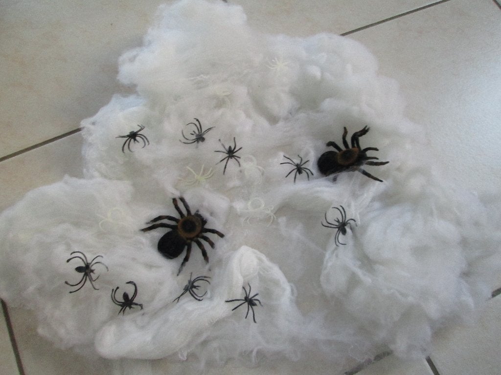 Halloween : Toiles et araignées, Enlèvement, Comme neuf, Décoration