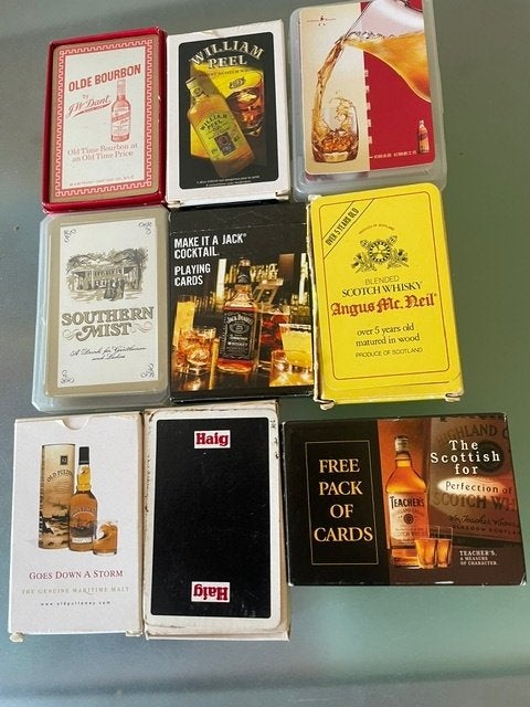 speelkaarten whisky, Verzamelen, Ophalen of Verzenden, Nieuw, Speelkaart(en)