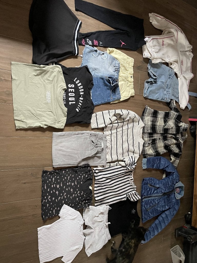 vetements fille 8-10 ans, Enlèvement, Utilisé, Fille, Pull ou Veste