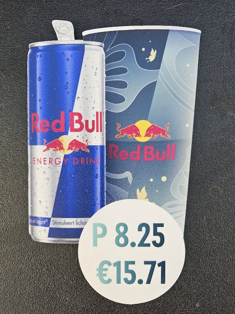 Tomorrowland - Redbull paneel aan bar, Verzamelen, Complete verzamelingen en Collecties, Ophalen of Verzenden