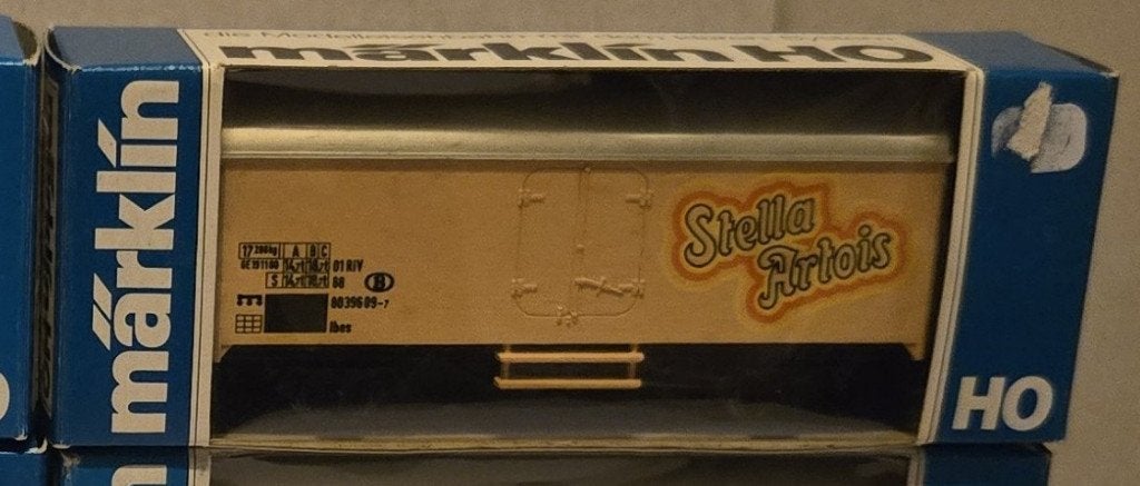 Marklin H0 Wagon pub 4415-84026 "Stella Artois" /1000, Enlèvement ou Envoi, Utilisé, Wagon