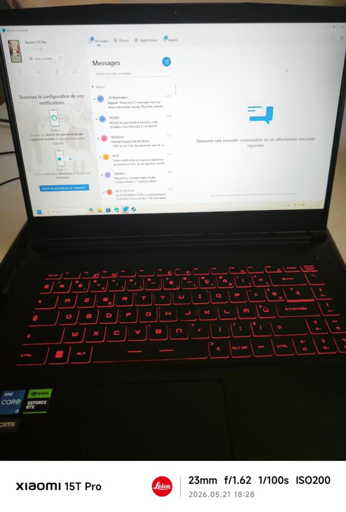 Pc portable gamer, Enlèvement