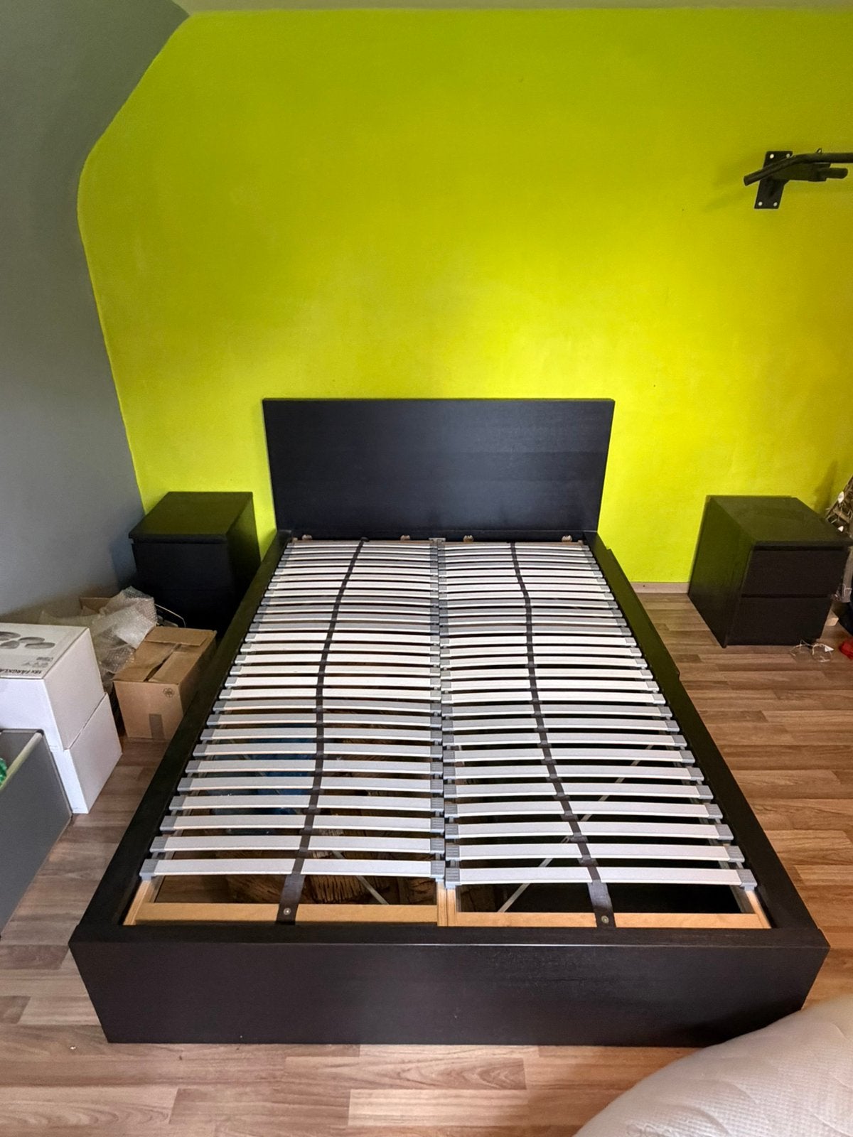 Malm bed 140x200, Enlèvement, Comme neuf