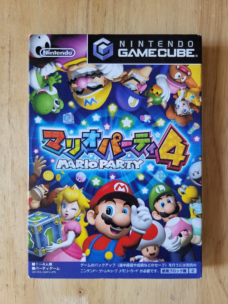 Jeu Nintendo Gamecube Mario Party 4 (import japonais), Consoles de jeu & Jeux vidéo, Enlèvement, Autres genres