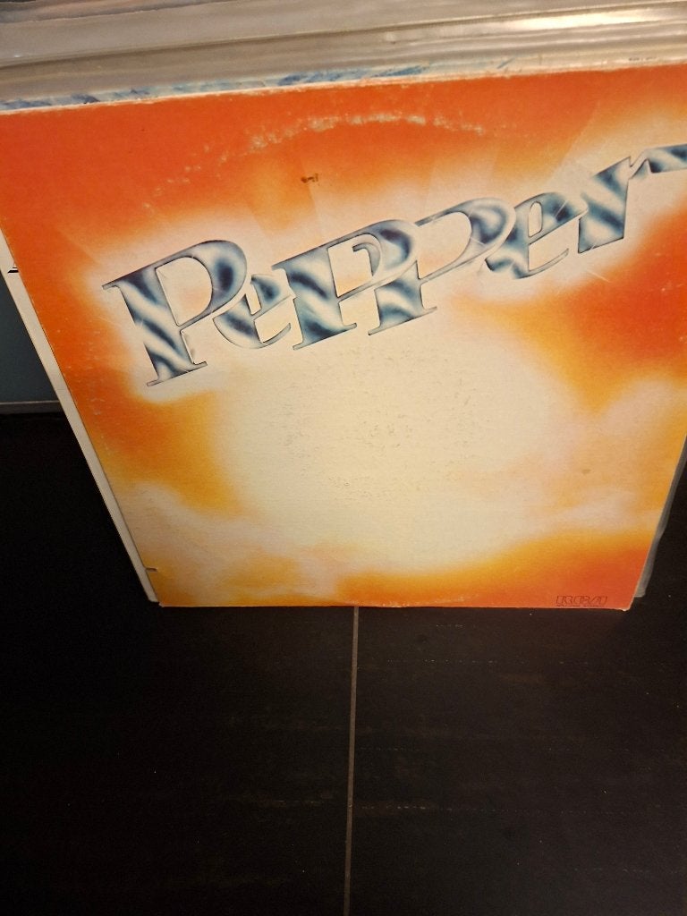 lp - pepper - pepper - vak 6, CD & DVD, Rock, Enlèvement ou Envoi, Utilisé, Pochette photo
