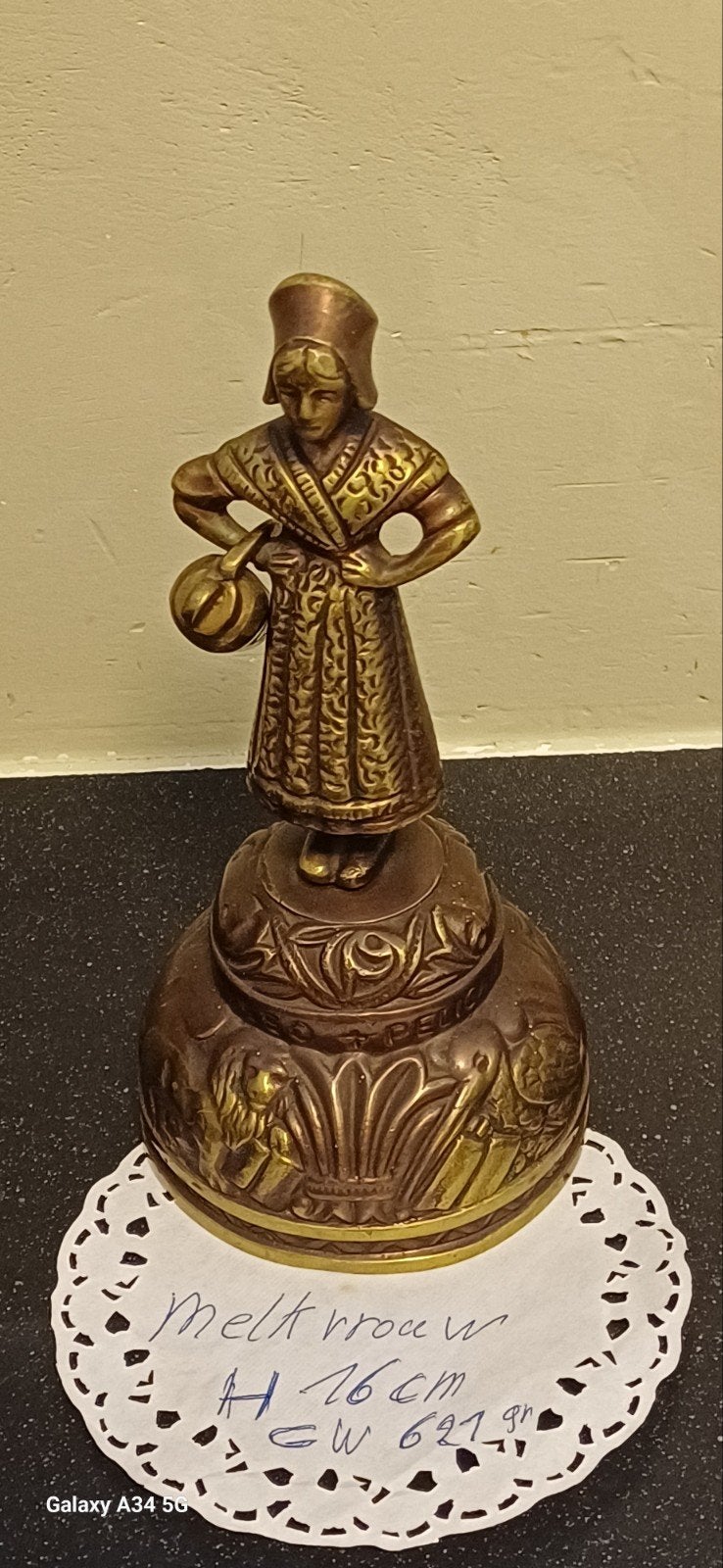 cloche de laitière, Antiquités & Art, Enlèvement, Cuivre