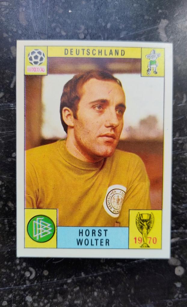Coupe du monde Panini, Mexique 1970 : Horst Wolter (!), Enlèvement