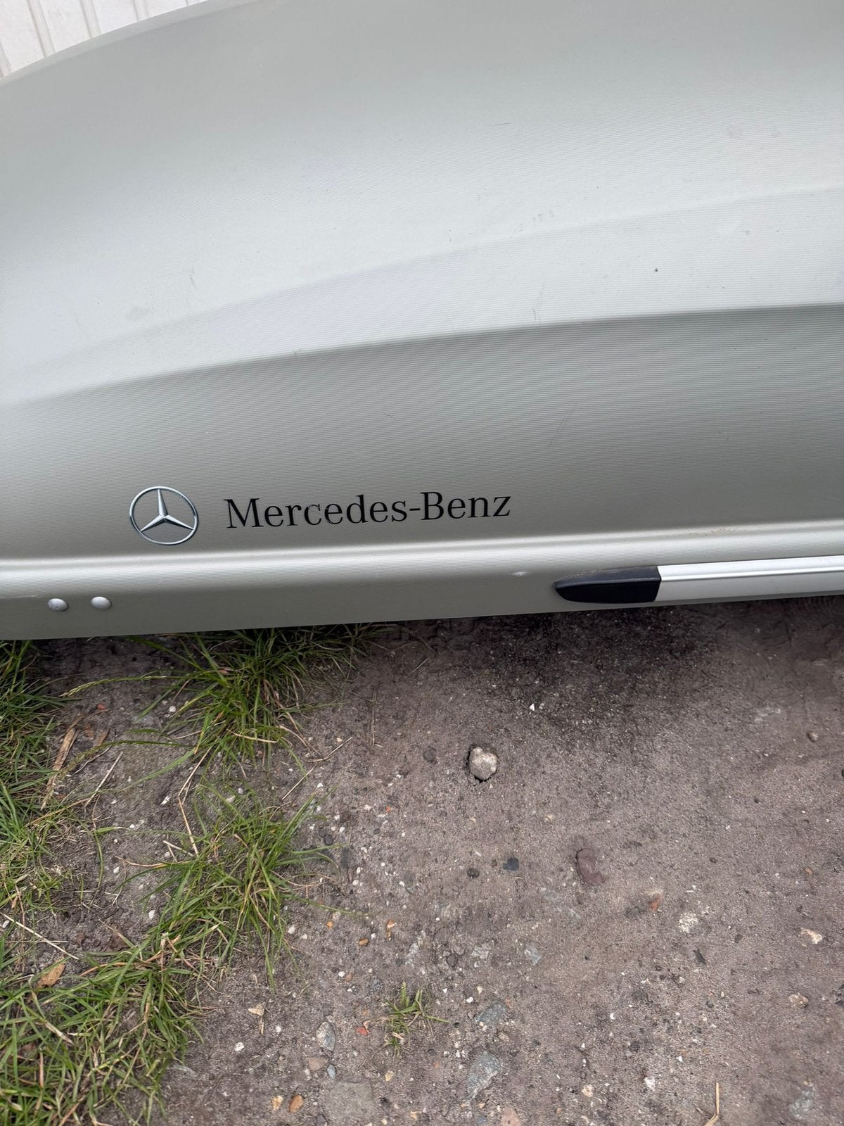 Originele dakkoffer +dakdragers  van mercedes c klasse, Autos : Divers, Enlèvement, Comme neuf