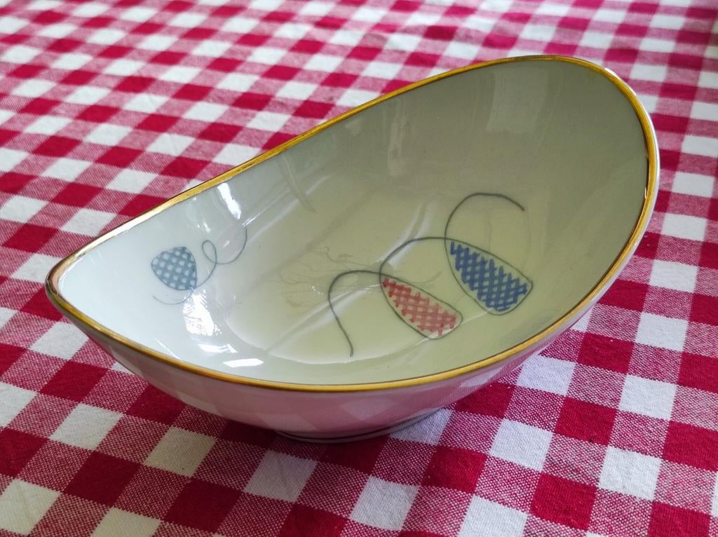 Plat vintage des années 50, Antiquités & Art, Enlèvement ou Envoi