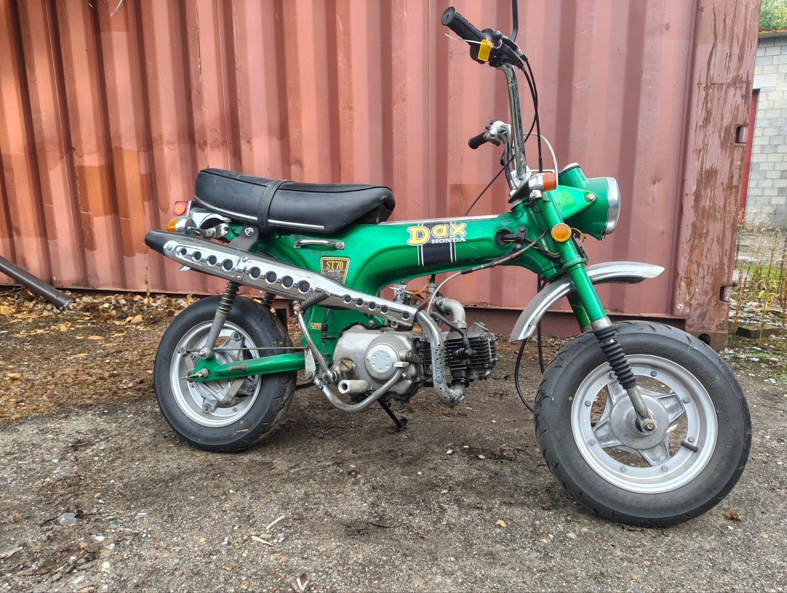 Honda Dax st70, Enlèvement
