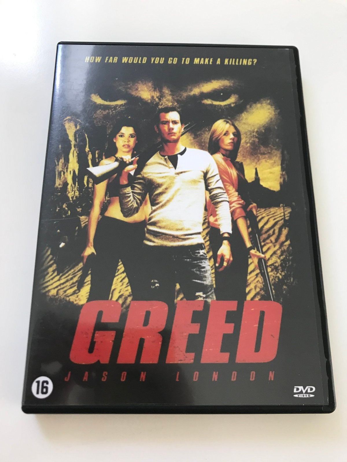 DVD Greed, Vanaf 16 jaar, Ophalen of Verzenden, Zo goed als nieuw, Slasher