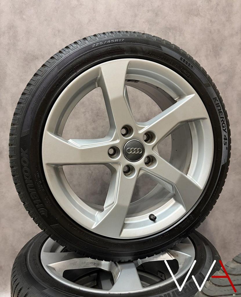 17'' Audi A3 S3 S-Line 8V velgen all season Hankook, Auto-onderdelen, Banden en Velgen, Gebruikt, -, -, Banden en Velgen