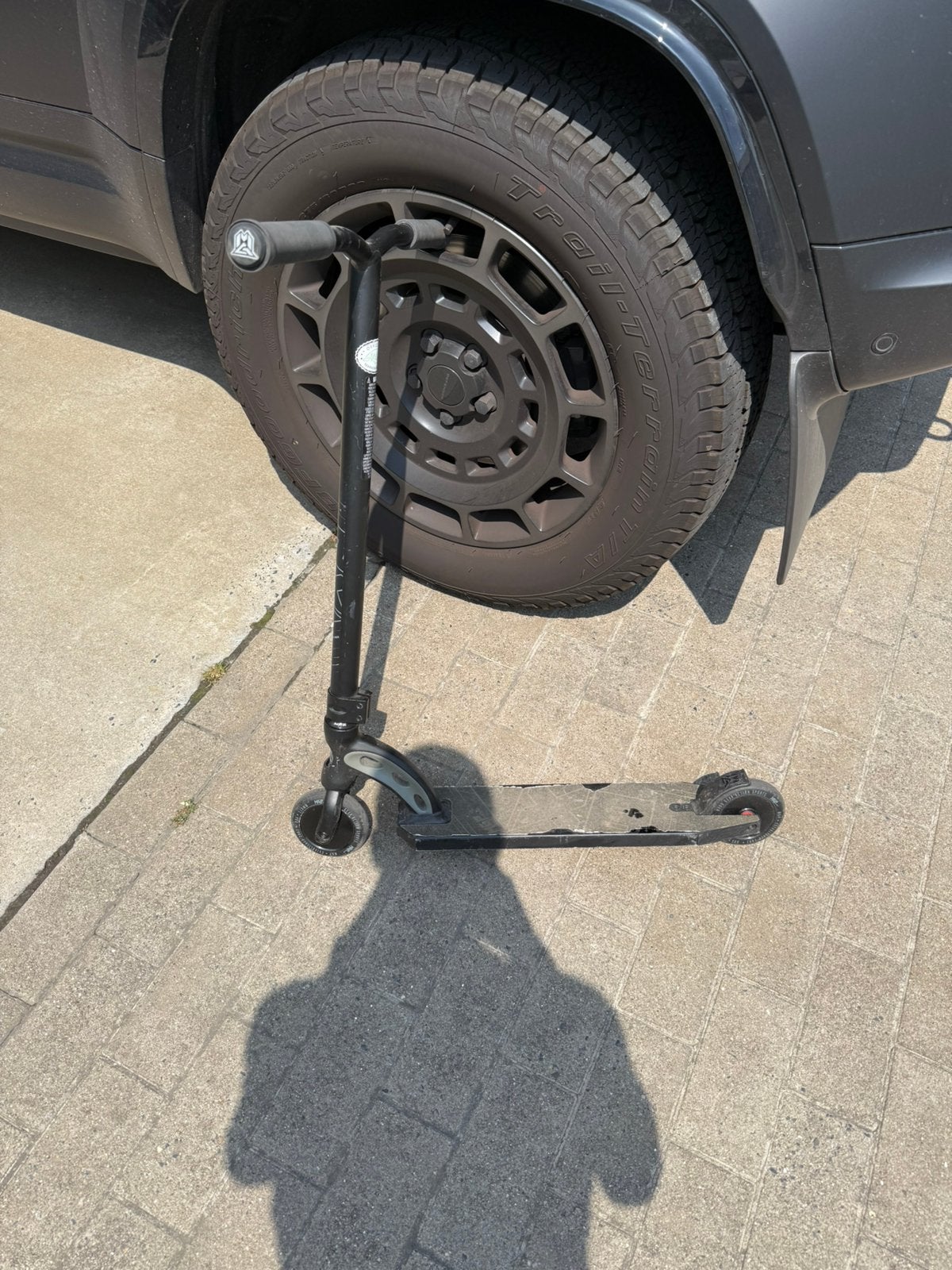 Stunt step zwart | freestyle scooter, Ophalen, Gebruikt, Overige typen