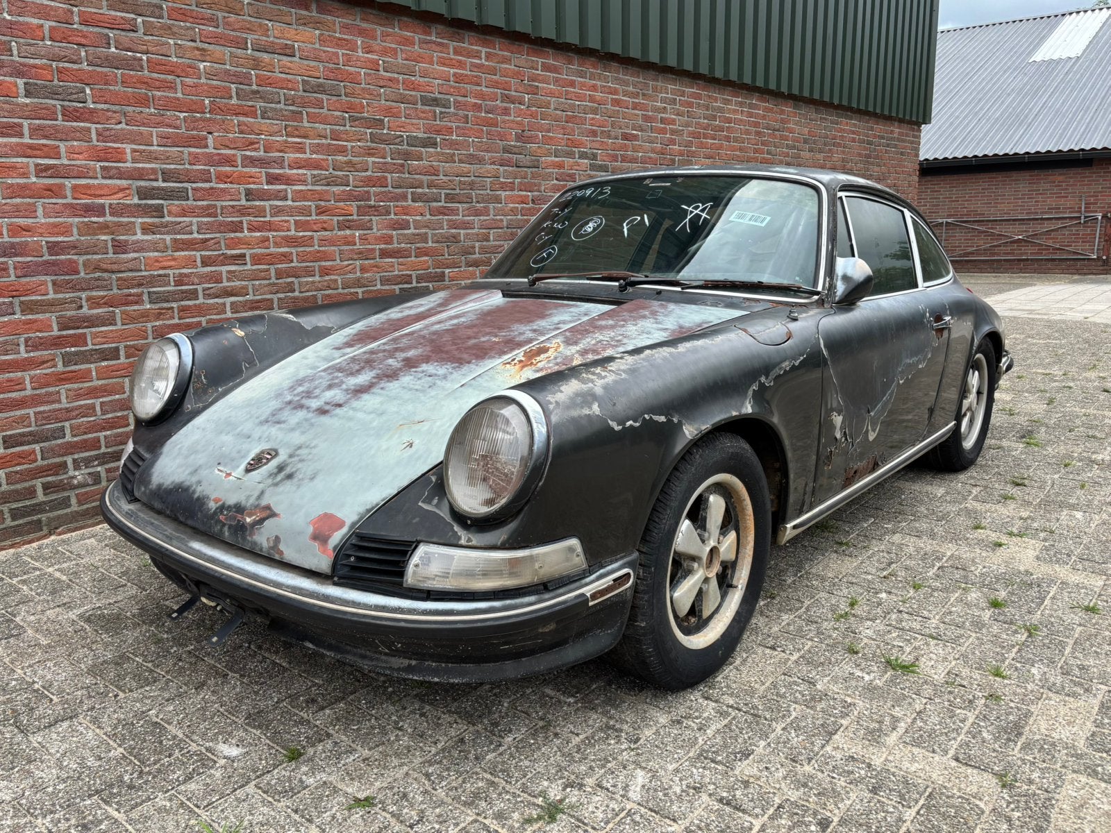 Porsche 911E 1969 Coupe Matching Project Schiefergrau, Particulier, Handgeschakeld, Te koop