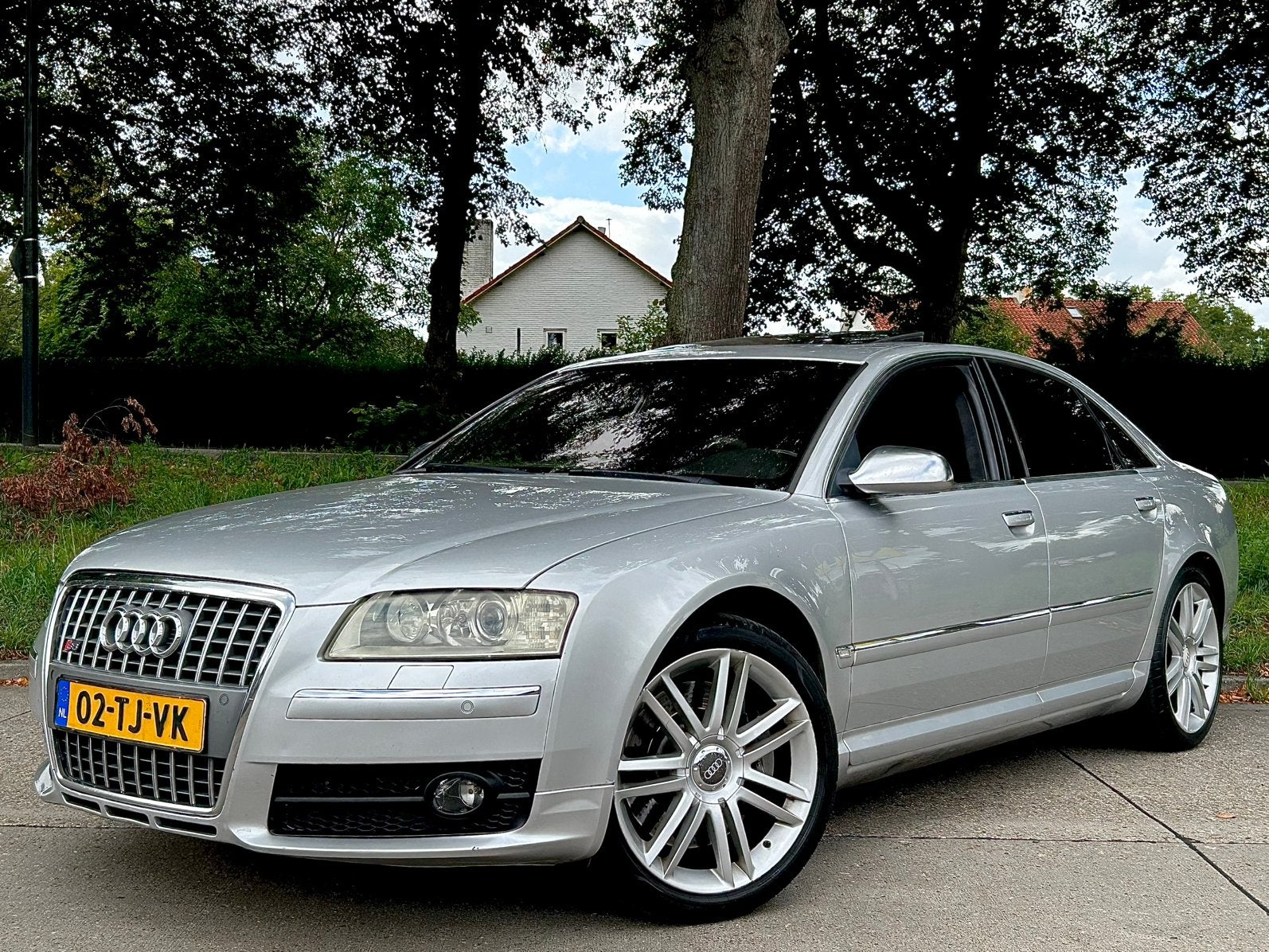 Audi S8 5.2-V10 / Alcantara-Hemel / Dakje / Klep-Systeem /, Autos, Achat, Entreprise, Carnet d'entretien, 5 portes