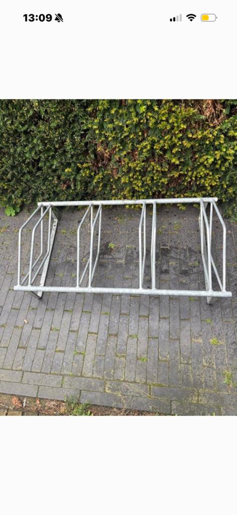 Fietsenrek, Ophalen, Zo goed als nieuw