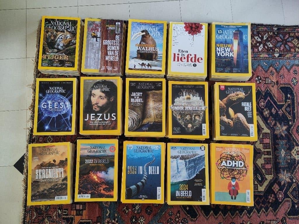 Collectie National Geographic, Boeken, Ophalen, Zo goed als nieuw, Wetenschap en Natuur