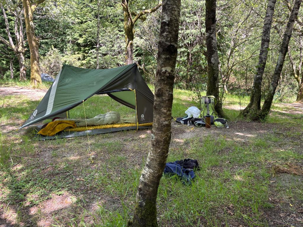 Sierra Designs High Route 3000 ultralichte 1-persoonstent, Caravans en Kamperen, Tenten, Ophalen of Verzenden, Zo goed als nieuw
