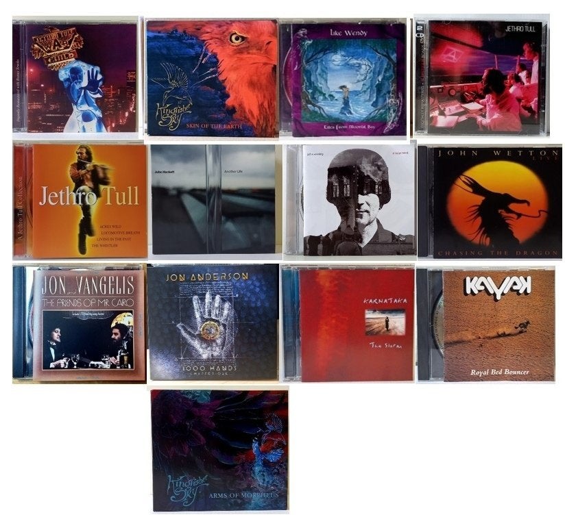 Progressive & Symfo Rock cd's: 'J - L', CD & DVD, CD | Rock, Enlèvement ou Envoi, Utilisé