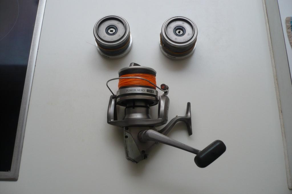 Moulinet de mer  Shimano Power Aero 10000, Enlèvement ou Envoi, Utilisé, Moulinet