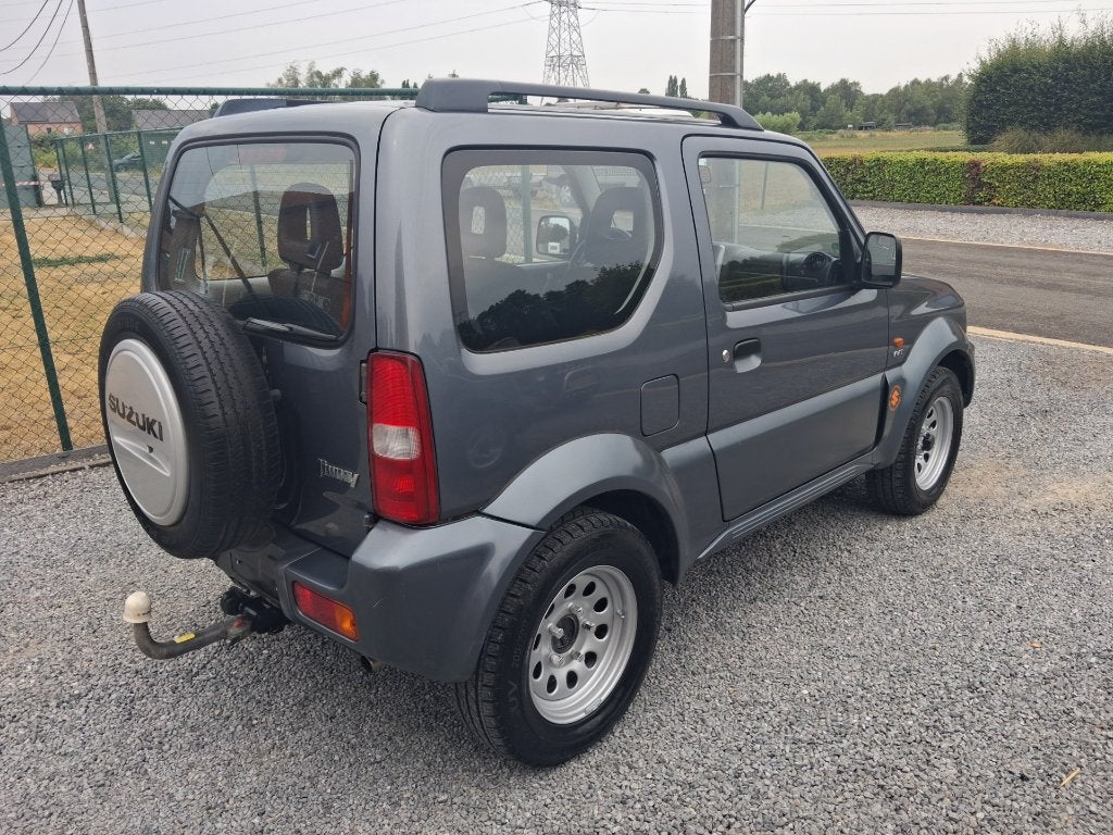 suzuki jimny #4x4# 1300cc benzine !!116 000km!! airco, Autos, Argent ou Gris, Achat, Entreprise, Boîte manuelle