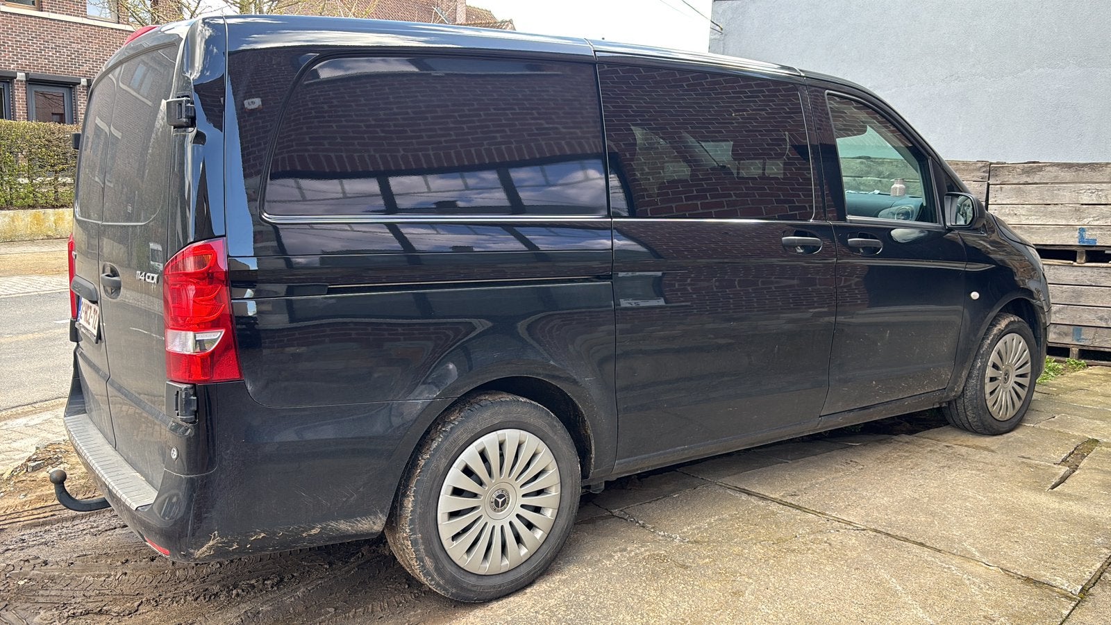 Mercedes Vito L2 Mixto, Automaat, Euro 5, Achterwielaandrijving, Zwart