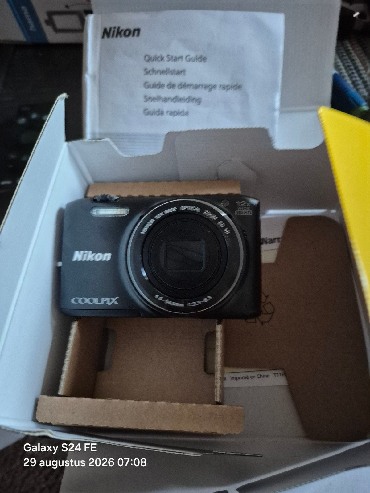 Nikon COOLPIX, TV, Hi-fi & Vidéo, Appareils photo numériques, Enlèvement ou Envoi, Appareil photo compact, Nikon, 8 fois ou plus