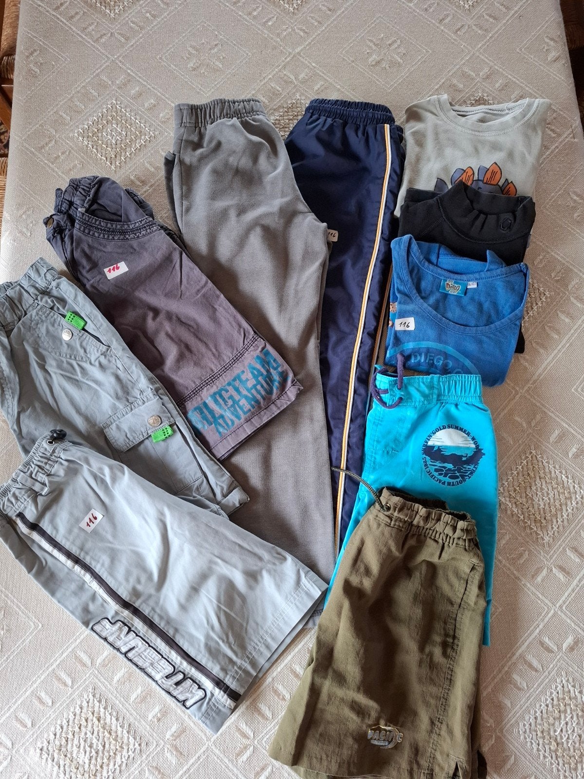 Pakket jongenskleding mt 116, Kinderen en Baby's, Kinderkleding | Maat 116, Ophalen of Verzenden