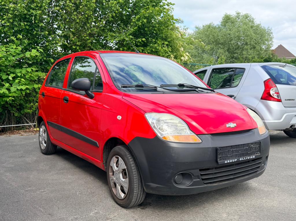 CHEVROLET MATIZ 2009 MANUELLE AIRCO, Auto's, Chevrolet, Stof, Matiz, Bedrijf, Handgeschakeld