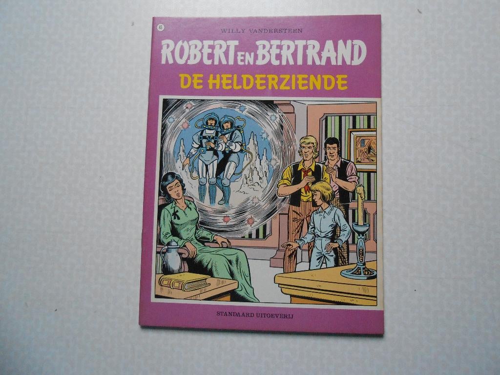 Robert en Bertrand 46 De helderziende 1982 ste druk., Boeken, Stripverhalen, Zo goed als nieuw, Eén stripboek, Ophalen of Verzenden