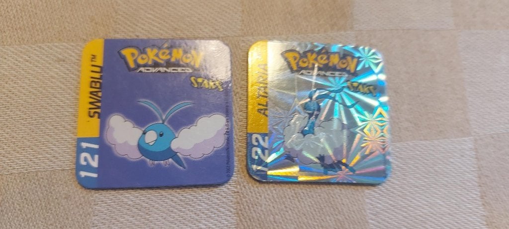magneten speelgoed pokemon panini staks Swablu Altaria, Ophalen of Verzenden, Nieuw