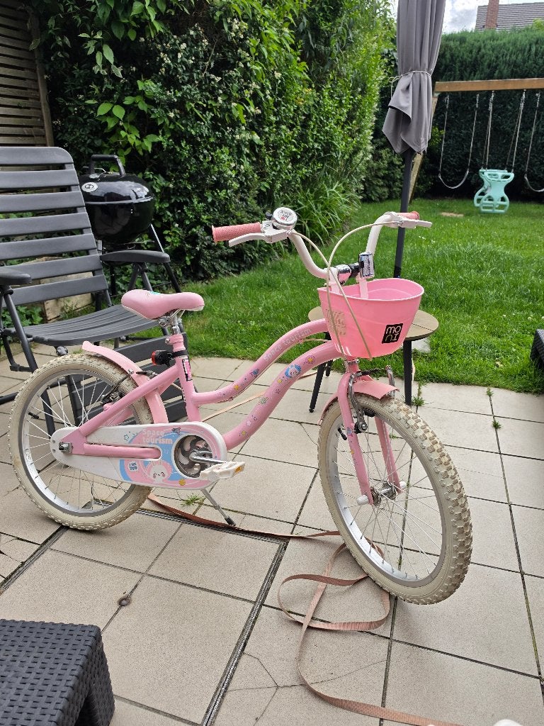 Velo pour fille, Enlèvement, Comme neuf, Frein sur jante, 20 pouces