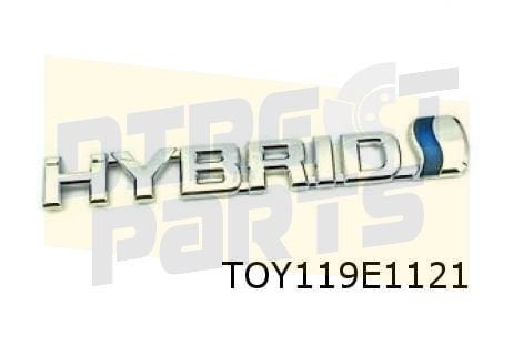 Toyota Auris embleem zijkant tekst ''Hybride'' Links Origine, Autos : Pièces & Accessoires, Neuf, -, -, Toyota
