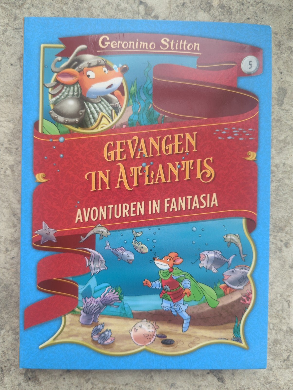 Geronimo Stilton - Gevangen in Atlantis, Ophalen of Verzenden, Geronimo Stilton