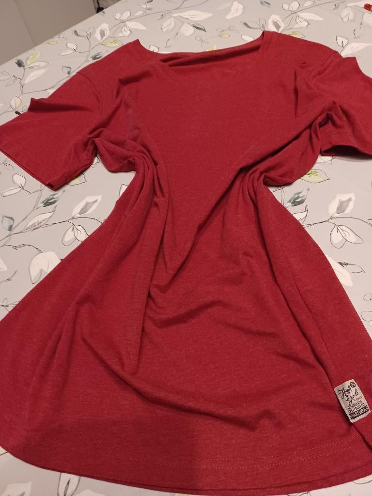 Tee-shirt Quarterback XXL JBC rouge, Rouge, Comme neuf, Envoi, Quaterback