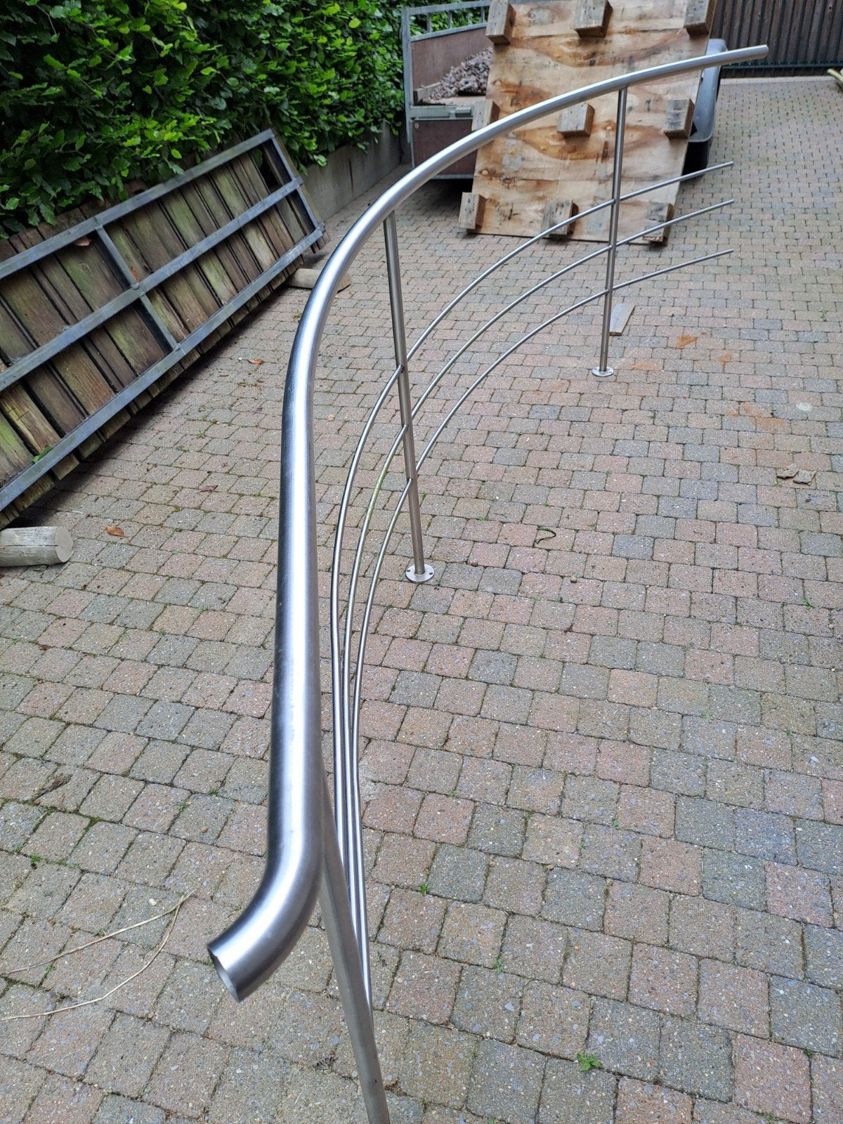 pièces de balustrade polies en acier inoxydable, Enlèvement, Inox