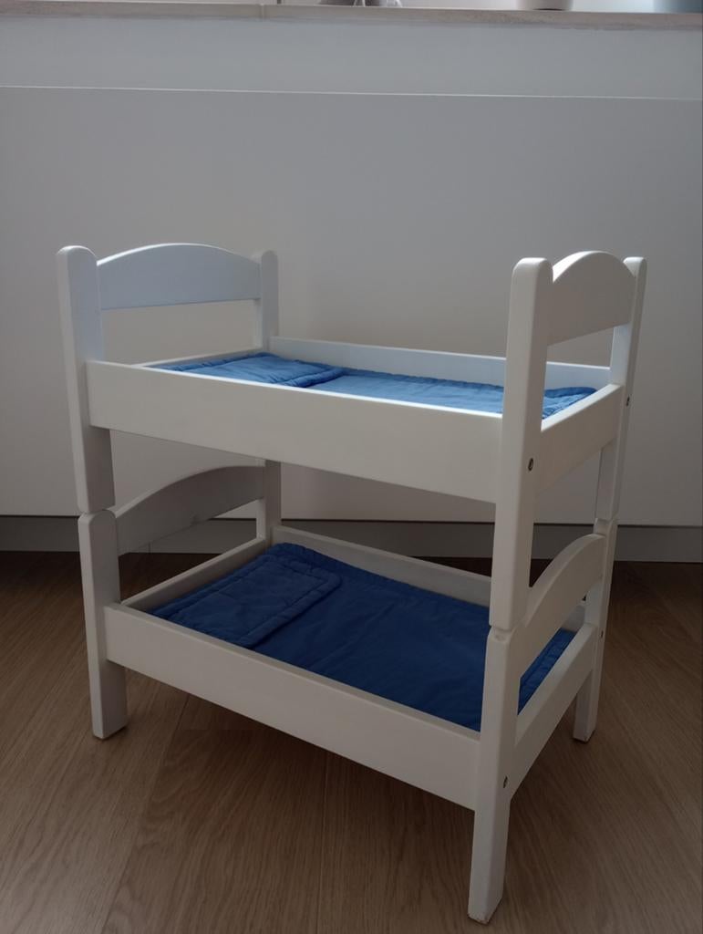 Stapelbed poppen incl. lakens, Kinderen en Baby's, Ophalen, Stapelbed