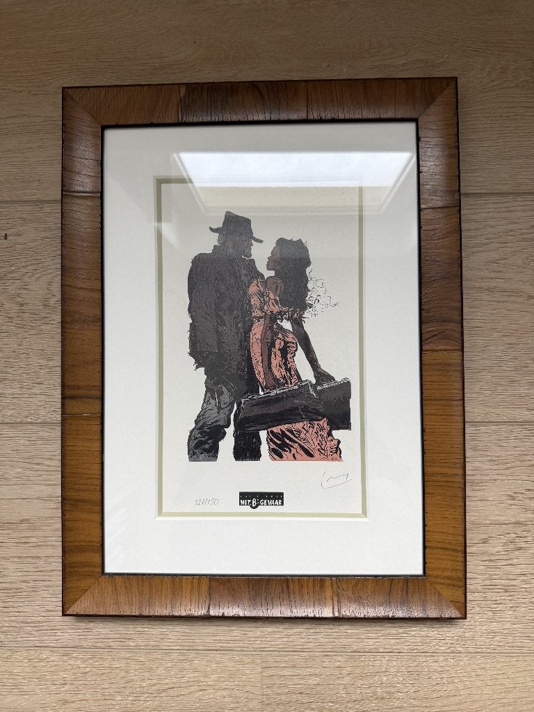 Durango LTD Edition print (framed), Boeken, Eén stripboek, Ophalen, Zo goed als nieuw, Yves Swolfs